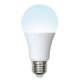 Лампа светодиодная Uniel (UL-00002372) E27 10W 4000K матовая LED-A60-10W/NW/E27/FR/MB PLM11WH. 