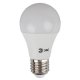 Лампа светодиодная ЭРА E27 10W 2700K матовая ECO LED A60-10W-827-E27. 