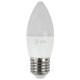 Лампа светодиодная ЭРА E27 11W 2700K матовая LED B35-11W-827-E27. 