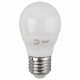 Лампа светодиодная ЭРА E27 11W 6000K матовая LED P45-11W-860-E27. 