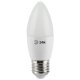Лампа светодиодная ЭРА E27 7W 2700K матовая LED B35-7W-827-E27. 
