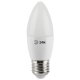 Лампа светодиодная ЭРА E27 7W 4000K матовая LED B35-7W-840-E27. 