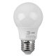 Лампа светодиодная ЭРА E27 8W 4000K матовая ECO LED A55-8W-840-E27. 