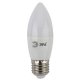 Лампа светодиодная ЭРА E27 9W 2700K матовая LED B35-9W-827-E27. 