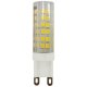 Лампа светодиодная ЭРА G9 7W 2700K прозрачная LED JCD-7W-CER-827-G9. 