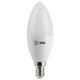 Лампа светодиодная ЭРА E14 5W 2700K матовая LED B35-5W-827-E14. 