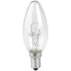 Лампа накаливания ЭРА E14 40W 2700K прозрачная ДС 40-230-Е14 (гофра). 