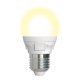 Лампа светодиодная Uniel диммируемая (UL-00004303) E27 7W 3000K матовая LED-G45 7W/3000K/E27/FR/DIM PLP01WH. 