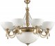 Подвесная люстра Kutek Roma ROM-ZW-8+1 (P). 