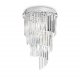Потолочная люстра Ideal Lux Carlton PL8 Cromo. 