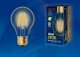 Лампа светодиодная Uniel (UL-00002355) E27 6W 2250K прозрачная LED-A60-6W/GOLDEN/E27 GLV21GO. 