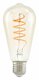 Лампа светодиодная филаментная Eglo E27 4W 2200К янтарь 11681. 