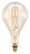 Лампа светодиодная филаментная Eglo диммируемая E27 8W 2100К янтарь 11686. 