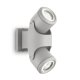 Уличный настенный светильник Ideal Lux Xeno AP2 Grigio. 