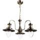 Подвесная люстра Arte Lamp Fisherman A5518LM-3AB. 