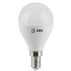 Лампа светодиодная ЭРА E14 5W 4000K шар матовый LED P45-5W-840-E14. 