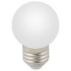 Лампа декоративная светодиодная (UL-00005806) Volpe E27 1W 6000K матовая LED-G45-1W/6000K/E27/FR/С. 