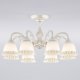 Потолочная люстра Eurosvet Campina 60107/8 белый с золотом. 