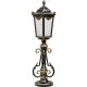 Наземный фонарь Кузнечное дело Ретро 28-001-ЧЗ. 