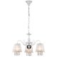 Подвесная люстра Natali Kovaltseva Isabelle II 11393/3C WHITE GOLD. 