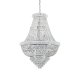 Подвесная люстра Ideal Lux Dubai SP24 Cromo. 