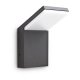 Уличный настенный светодиодный светильник Ideal Lux Style AP Antracite 3000K. 