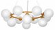 Подвесная люстра Vitaluce V4841-8/12S. 