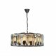 Подвесная люстра iLamp Panorama 6108-780 BK. 