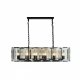Подвесная люстра iLamp Panorama 6109L-100 BK. 