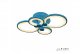 Потолочная люстра iLedex Ring A001/4 BLUE. 