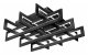 Потолочная люстра iLedex Stalker 9082-800*800-X 192W BK. 