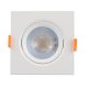Встраиваемый светодиодный светильник Horoz Maya 7W 6400K белый 016-054-0007. 