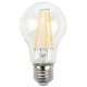 Лампа светодиодная филаментная ЭРА E27 11W 4000K прозрачная A60-11W-840-E27. 
