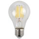 Лампа светодиодная филаментная ЭРА E27 9W 4000K прозрачная A60-9W-840-E27 frost. 