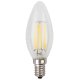 Лампа светодиодная ЭРА E14 9W 2700K прозрачная F-LED B35-9w-827-E14 Б0046991. 