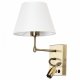 Бра Arte Lamp Elba A2581AP-2AB. 