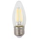 Лампа светодиодная филаментная ЭРА E27 11W 2700K прозрачная F-LED B35-11w-827-E27 Б0046986. 