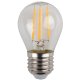 Лампа светодиодная филаментная ЭРА E27 11W 2700K прозрачная F-LED P45-11w-827-E27 Б0047013. 