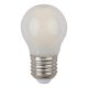 Лампа светодиодная филаментная ЭРА E27 9W 4000K матовая F-LED P45-9w-840-E27 frost Б0047030. 