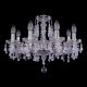 Подвесная люстра Bohemia Ivele Crystal 1410/8/195/Ni/V0300. 