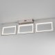 Потолочный светодиодный светильник Eurosvet Maya 90223/3 матовое серебро. 