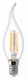 Лампа светодиодная филаментная Thomson E14 11W 2700K свеча на ветру прозрачная TH-B2079. 