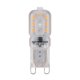 Лампа светодиодная филаментная Elektrostandard G9 3W 3300K прозрачная 4690389150494. 