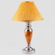 Настольная лампа декоративная Eurosvet 008/1 008/1T RDM (янтарь). 
