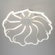 Потолочная люстра Eurosvet Begonia 90095/10 белый 100W. 