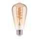 Лампа светодиодная филаментная Elektrostandard E27 8W 3300K прозрачная 4690389066290. 