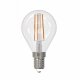 Лампочка светодиодная Uniel LED-G45-9W/3000K/E14/CL/DIM GLA01TR картон. 