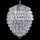 Подвесной светильник Crystal Lux Charme SP4 Chrome/Transparent. 