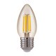 Лампа светодиодная филаментная Elektrostandard E27 7W 4200K прозрачная 4690389041501. 