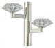 Бра Crystal Lux Rebeca AP2 Nickel. 